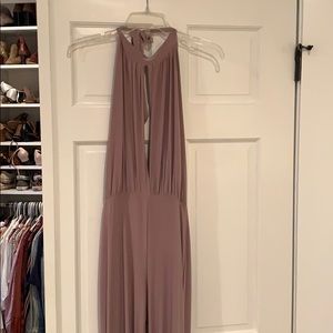 Slinky split front jumpsuit